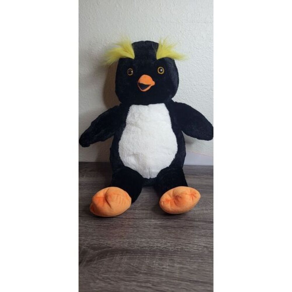 Build a Bear 16" Retired Plush Football Referee Ryan Rockhopper Penguin Toy RARE